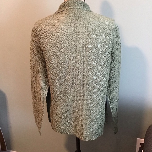 Lou Nardi Crinkled Blouse One Size Fits Most OFFERS WELCOME! - Picture 6 of 8